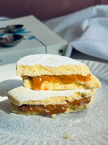 ALFAJOR CON CAJETA SIN AZÚCAR