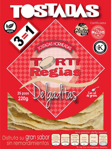 TOSTADAS TORTIREGIAS